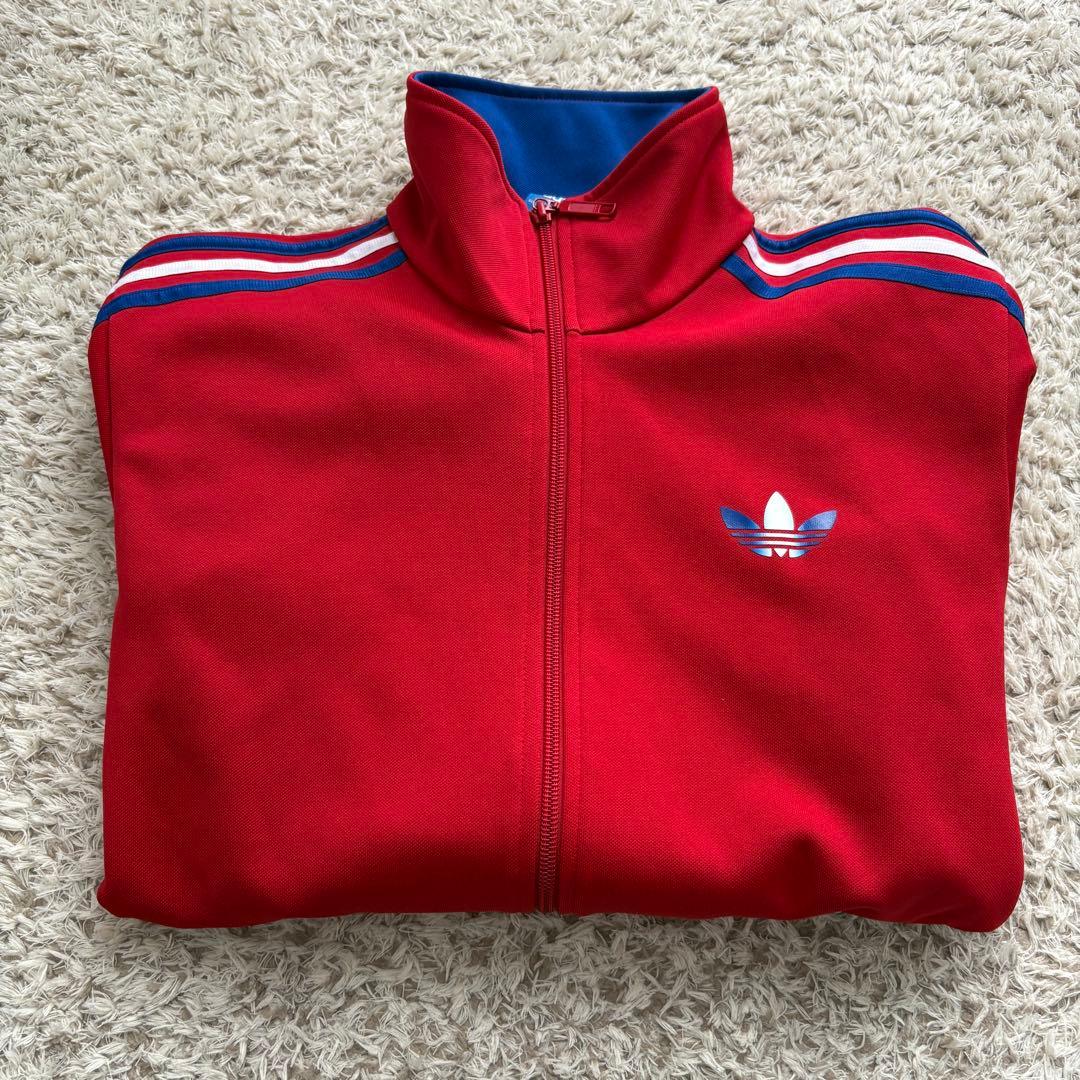 adidas アディダス ファイヤーバード トラックジャケット レッド L