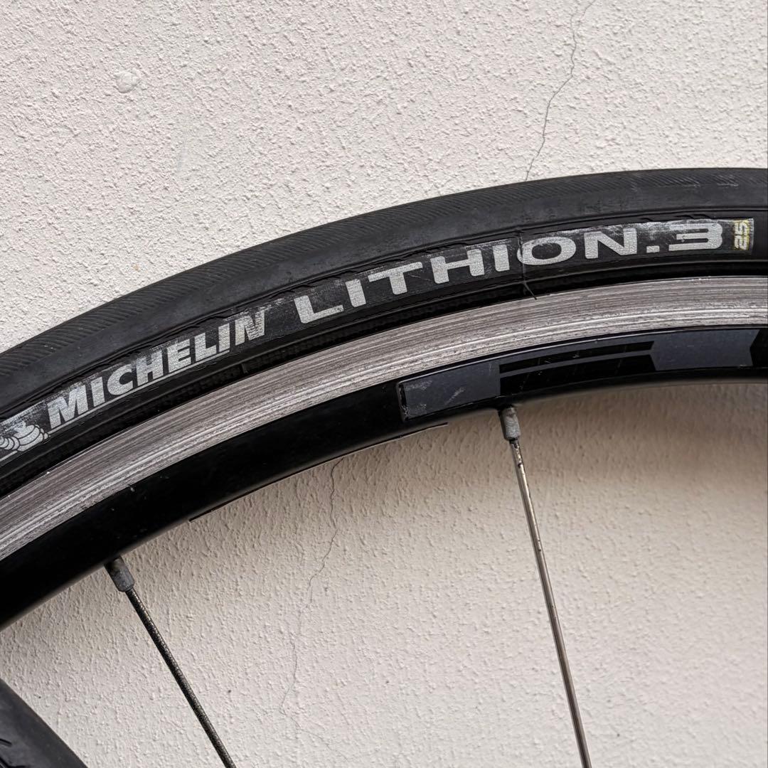 SHIMANO WH-R501 前後セット【10S対応・ミシュランタイヤ付】 - メルカリ