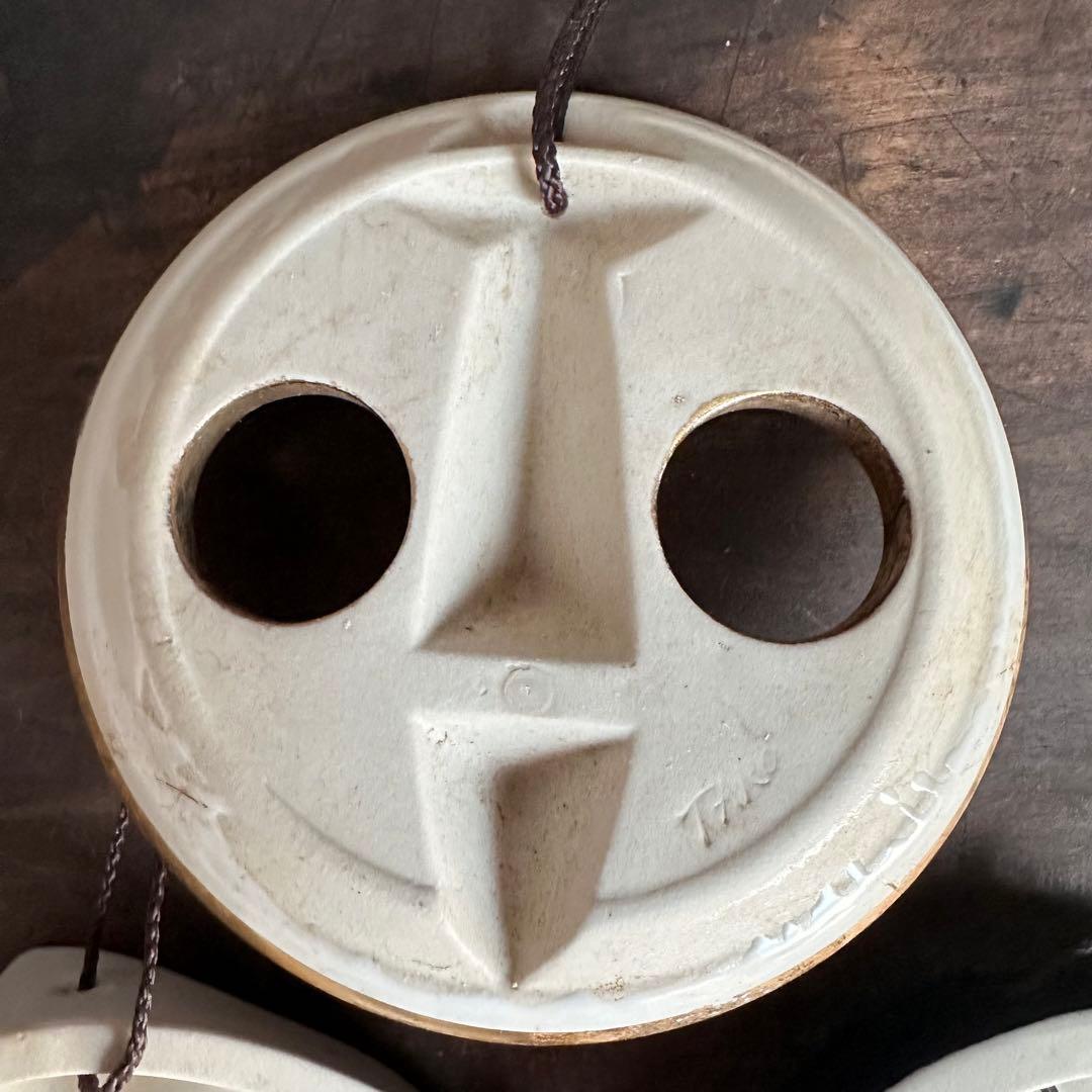 EXPO'70 大阪万博 岡本太郎 太陽の塔 太陽の顔 過去現在未来 信楽焼Ff