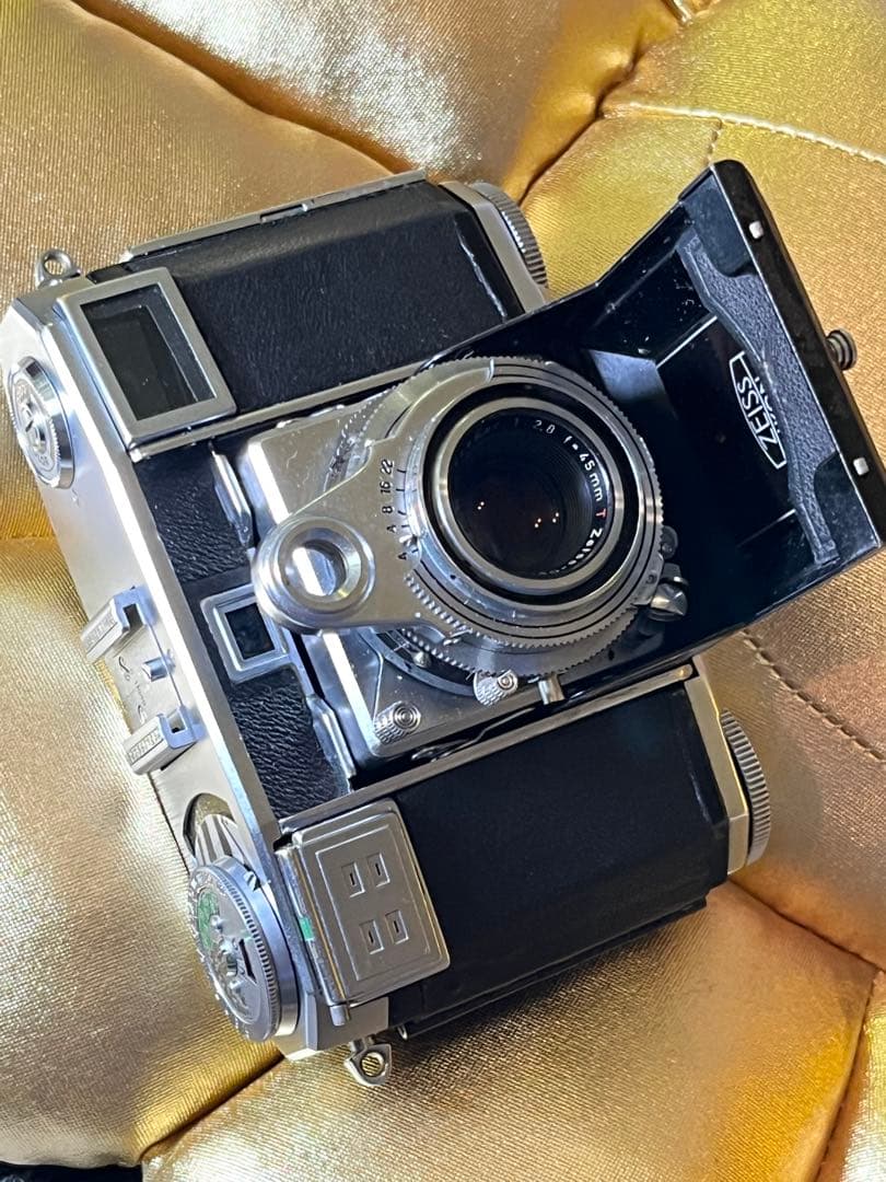 Zeiss Ikon Contessa 35 赤T テッサー 45mm F2.8 - メルカリ