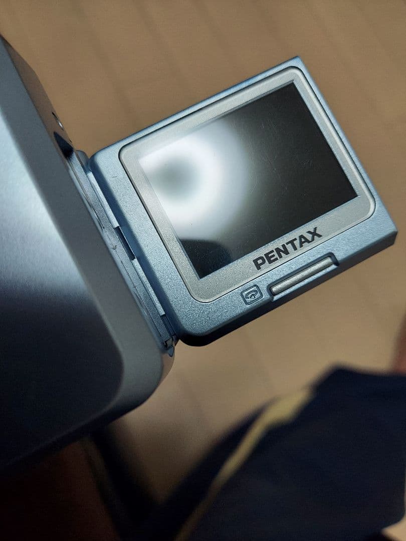 PENTAX Optio 330GS デジカメ スマホ転送OK 自撮り - メルカリ