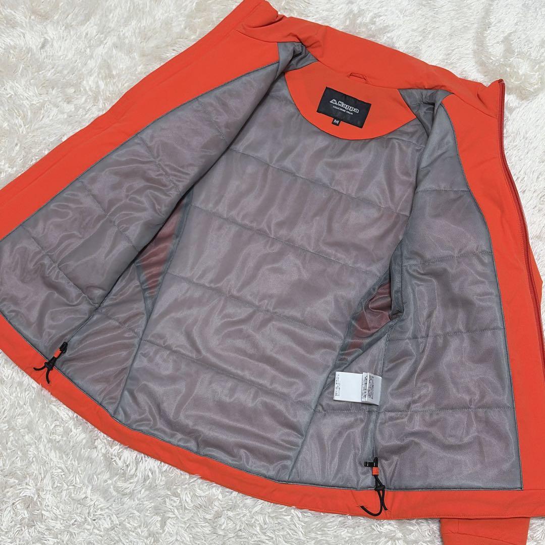 新品未使用 Kappa カッパ イタリア国旗刺繍 ゴルフジャケット オレンジ