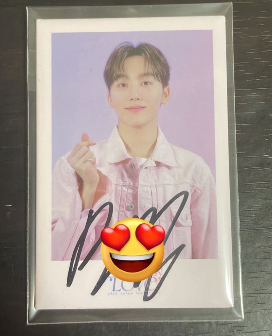 スングァン　直筆サイン入り缶バッジ　love ペンミ 2026年最新】seventeen 缶バッチ loveの人気アイテム - メルカリ