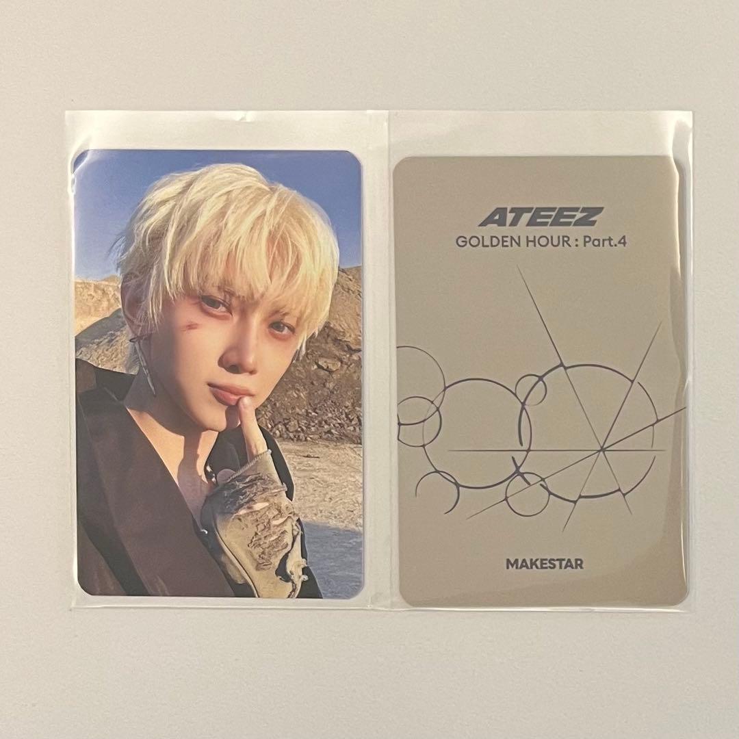ateez golden hour part.4 makestar ヨサン - メルカリ