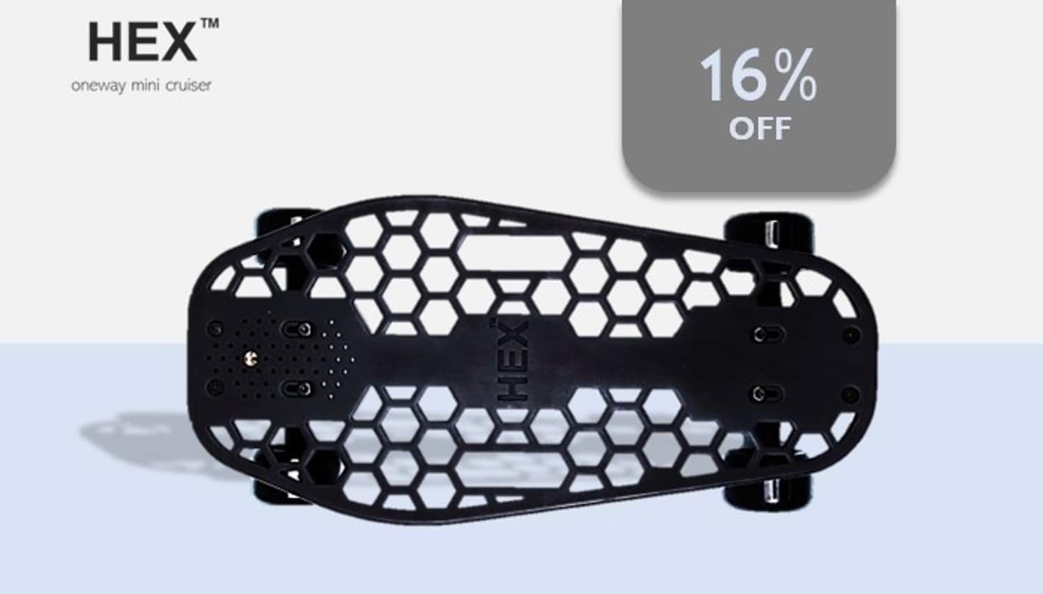 特許申請構造で乗りやすさを追求。気軽に移動できる新型スケートボード