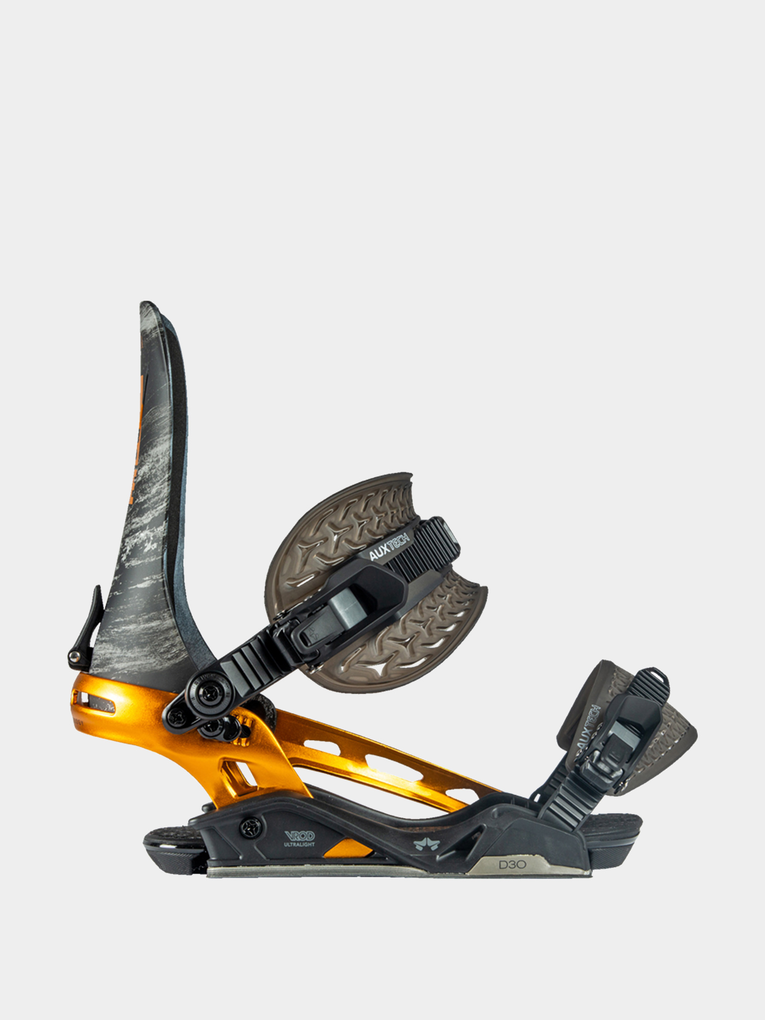 Rome Katana Snowboard bindings - multicolor (black/orange)