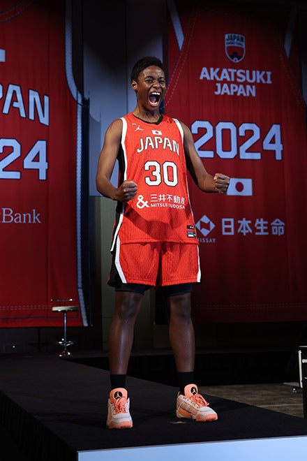 PHOTO】AKATSUKI JAPAN バスケットボール日本代表が新ユニフォームを