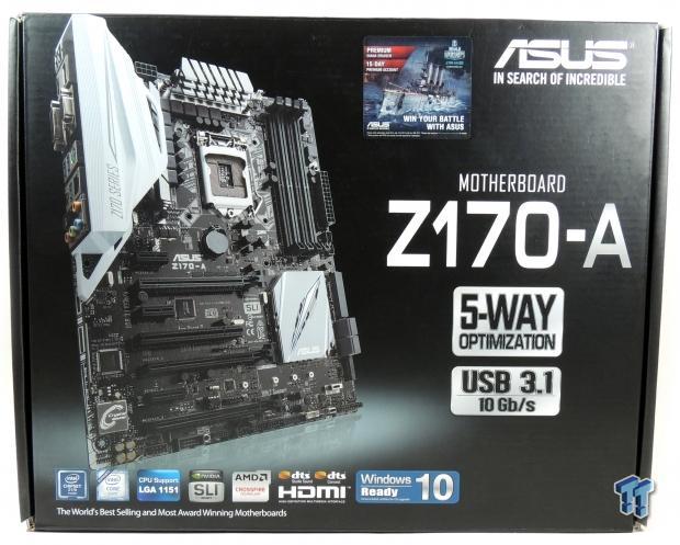 ASUS Z170-A (Intel Z170) Motherboard Review