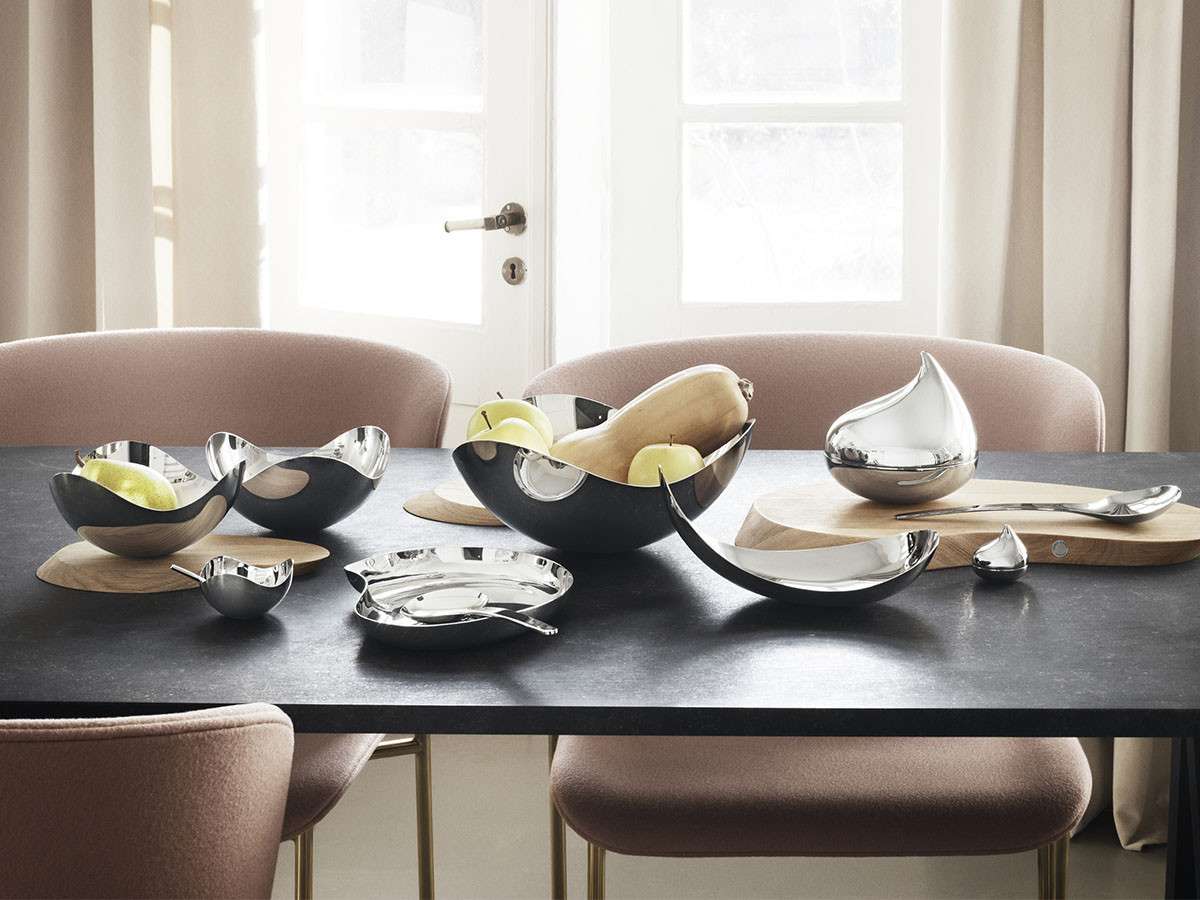 GEORG JENSEN BLOOM SALT CELLAR & SP / ジョージ ジェンセン ブルーム