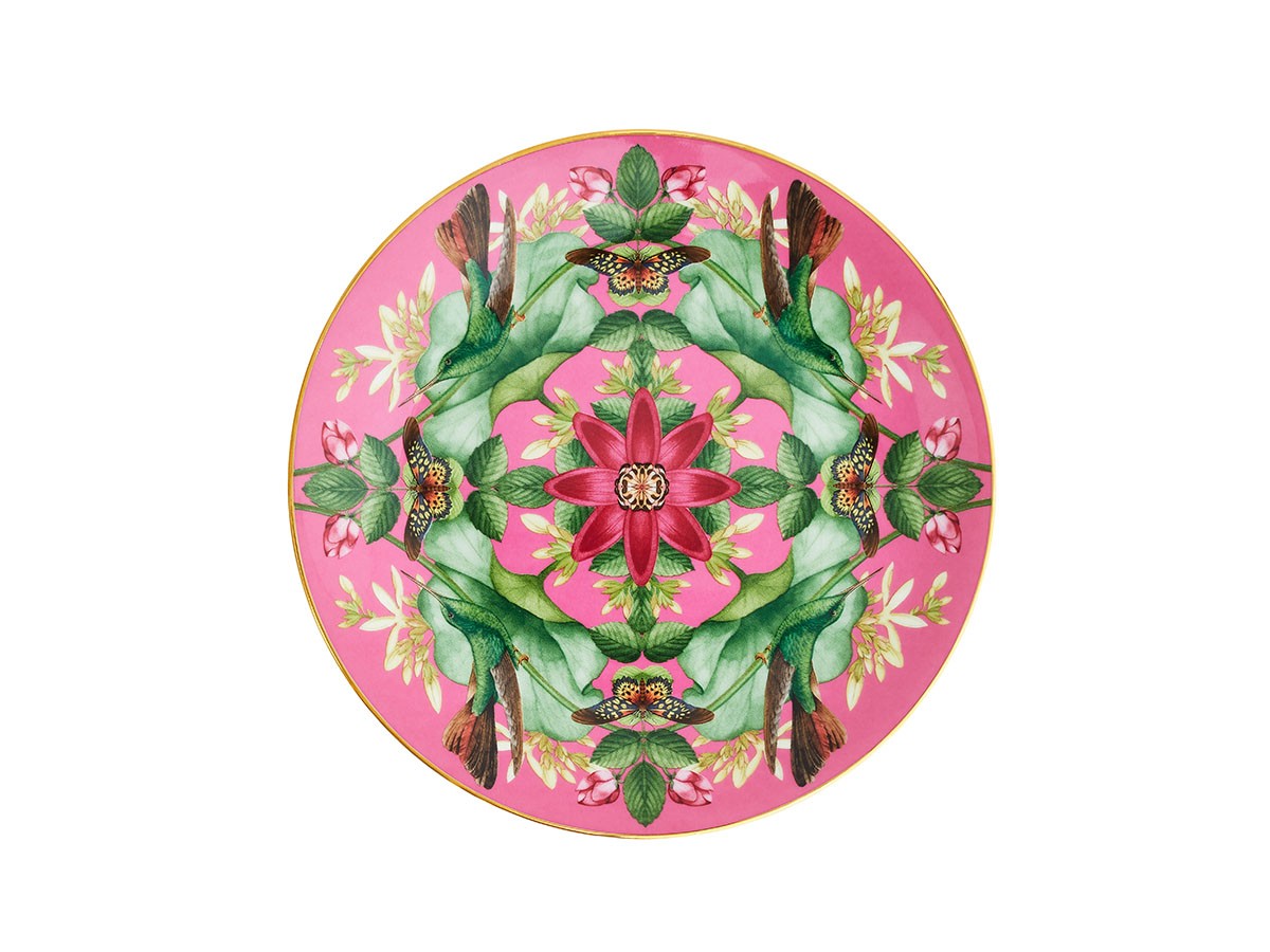 WEDGWOOD WONDERLUST PINK LOTUS PLATE / ウェッジウッド ワンダー