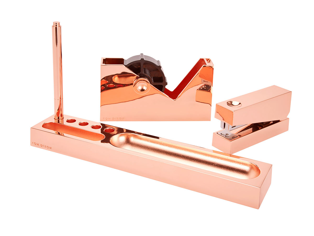 Tom Dixon. Cube Desk Tidy Tray Copper / トム・ディクソン キューブ