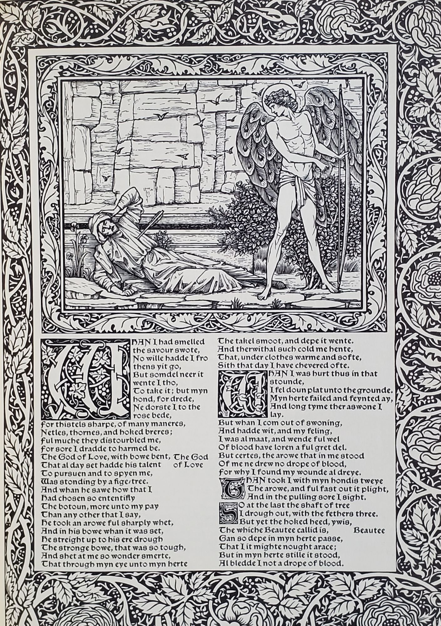 The Works of Geoffrey Chaucer; A Fascimile of the William Morris