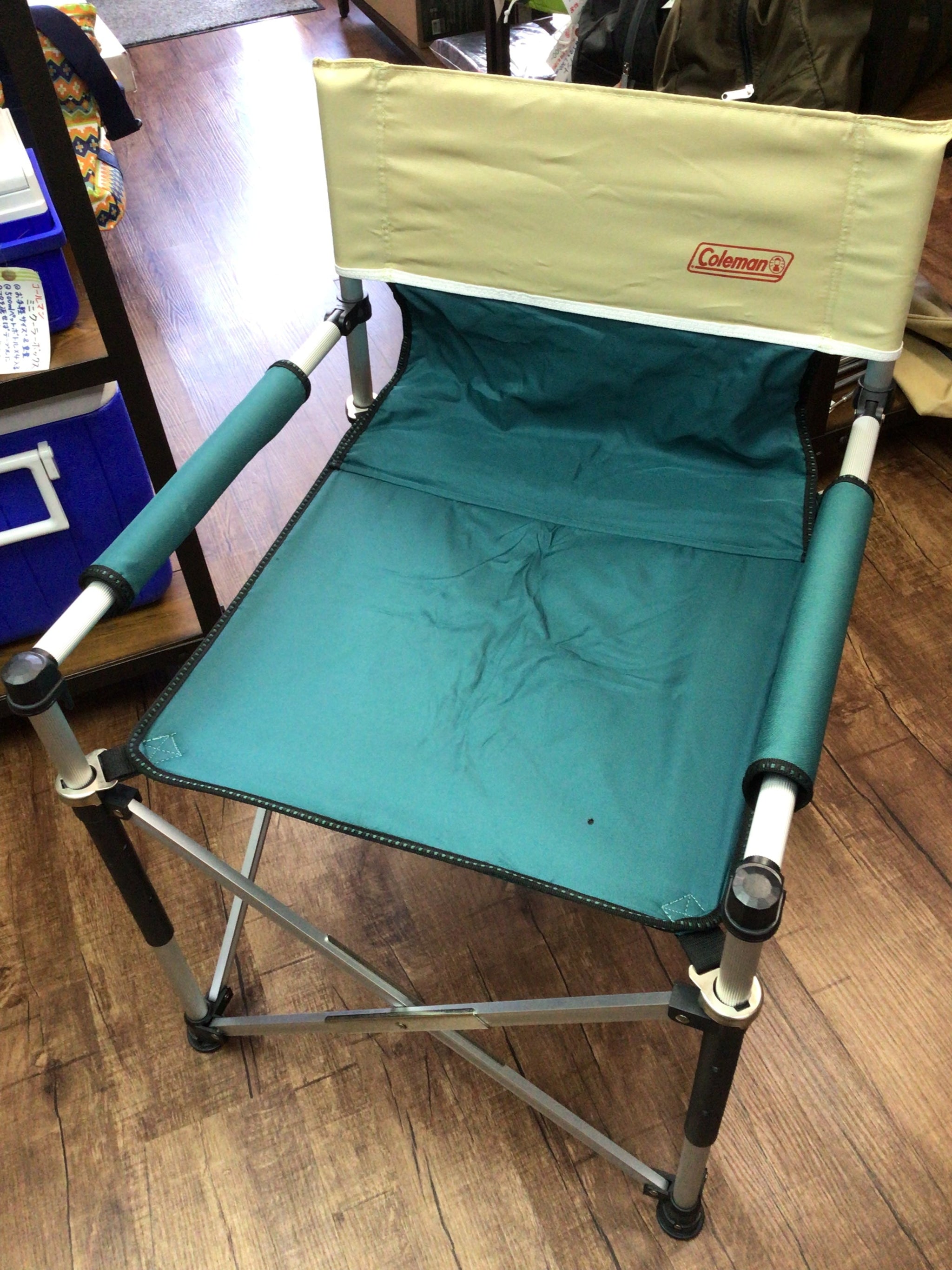 中古A】スリムキャプテンチェア（170-7509）／Coleman（コールマン