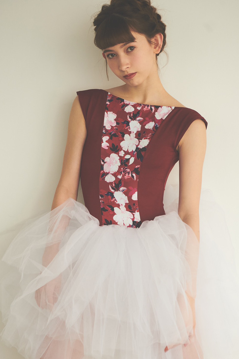 stina / type I drop / gray×white checked