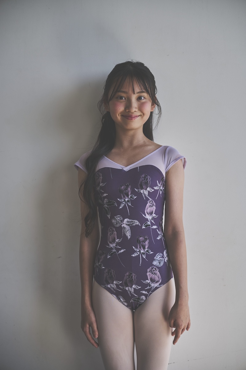 stina / type H half sleeve / Noire Rose purple / girl