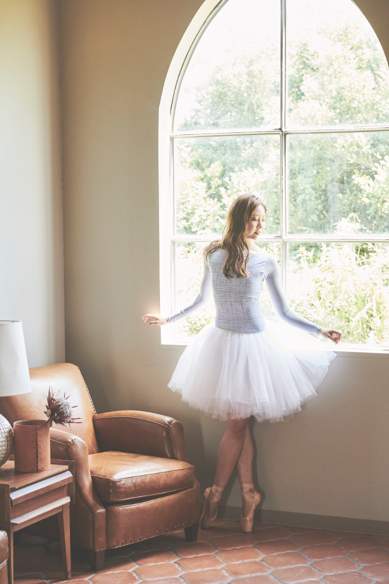 stina / type O square / light blue tweed