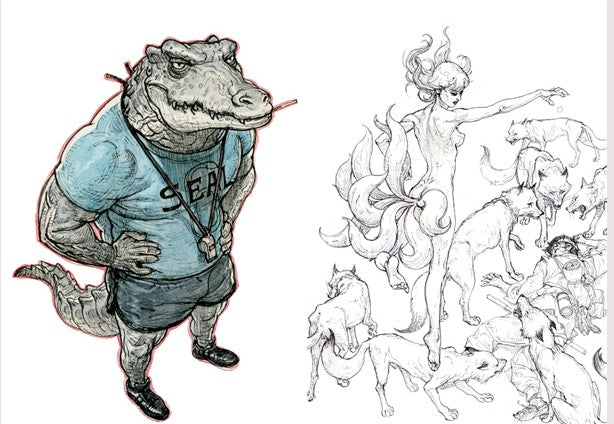 Kim Jung-Gi 2011 Sketch Collection – Stuart Ng Books