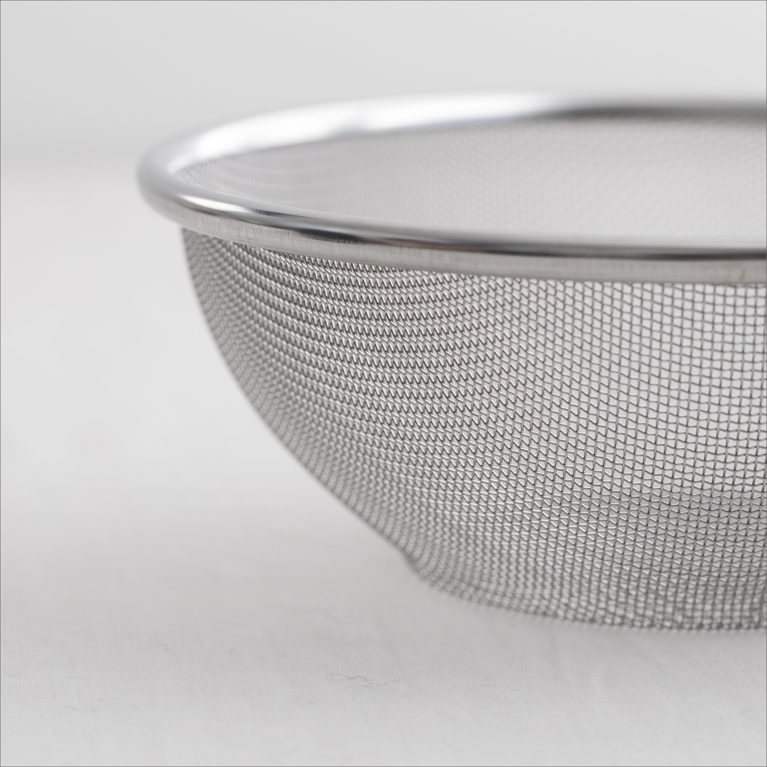 Three Snow 新越ワークス/フタ付ざるボウルセット -フタ付きだから