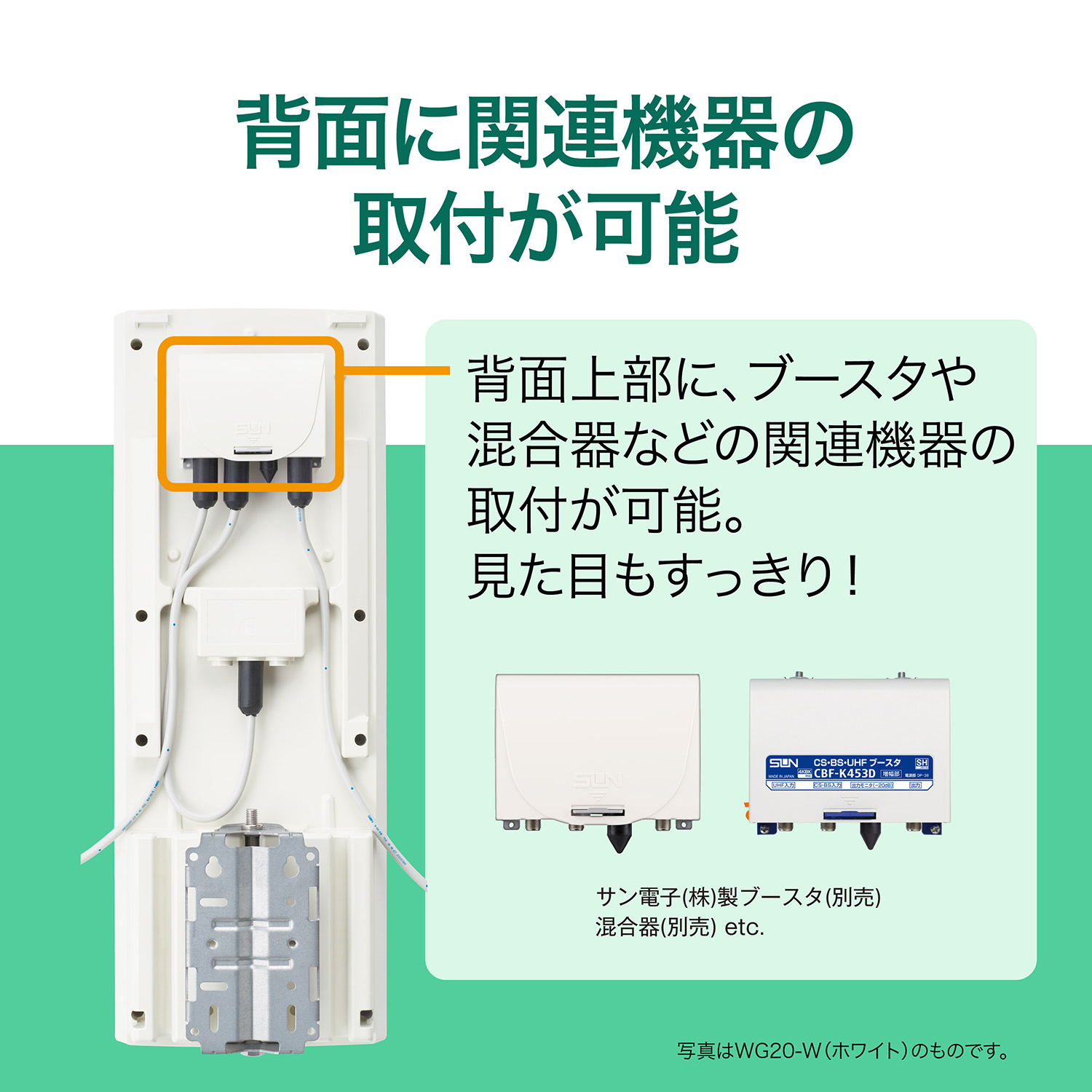 WG20V-W-EC｜サン電子株式会社
