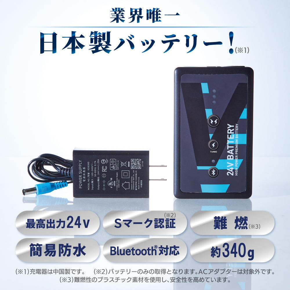 メーカー保証付】 空調風神服 24V仕様 日本製 RD9590PJ 2025年モデル