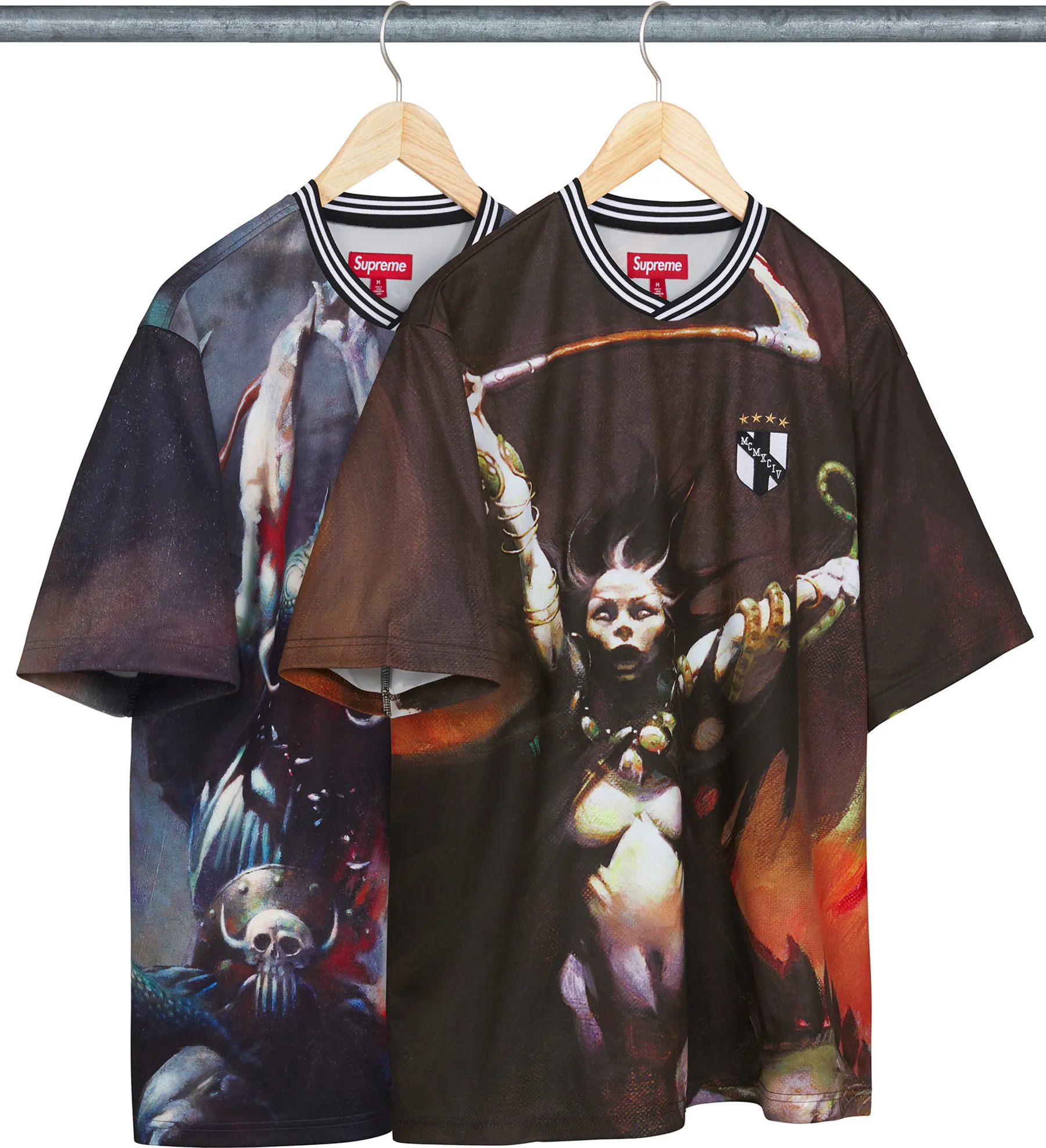 Supreme/Frank Frazetta Soccer Jersey | Supreme 24fw
