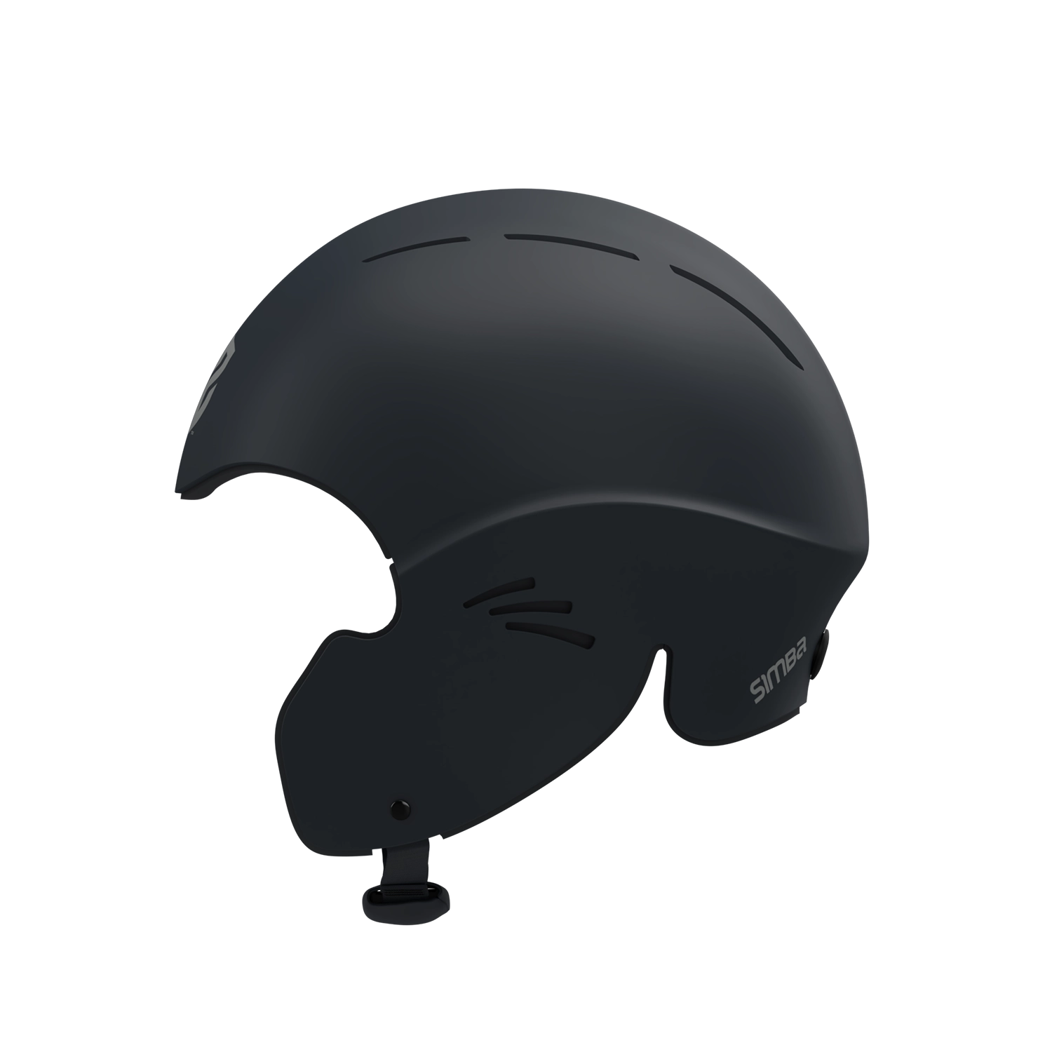 Simba - Sentinal Surf Helmet in Black and Pearl White
