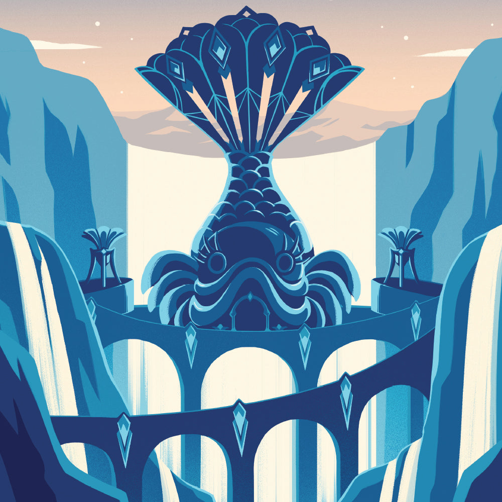 Zora's Domain Travel Poster – Sylvan Design