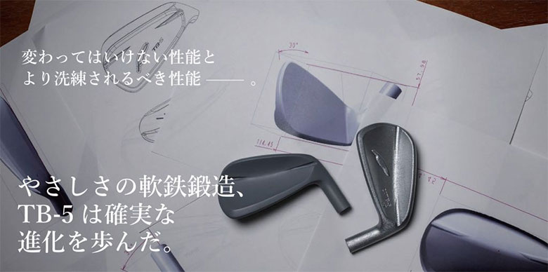 フォーティーン TB-5 FORGED アイアンセット 5本組(6-P)の通販 テレ東