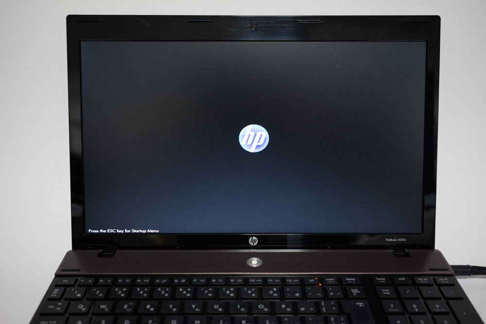 5,000円でジャンクノートPC購入 HP 4520s 動作確認とレビュー | a2tka2tk