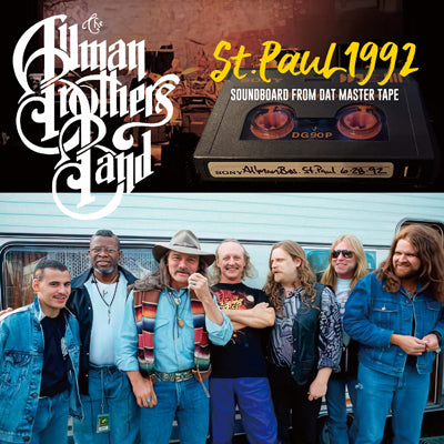 THE ALLMAN BROTHERS BAND - ST.PAUL 1992 (2CDR) – Acme Hot Disc