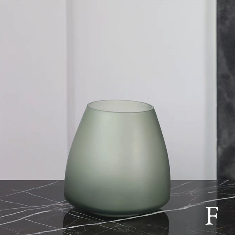 フロストシックカラーフラワーベース – acacia