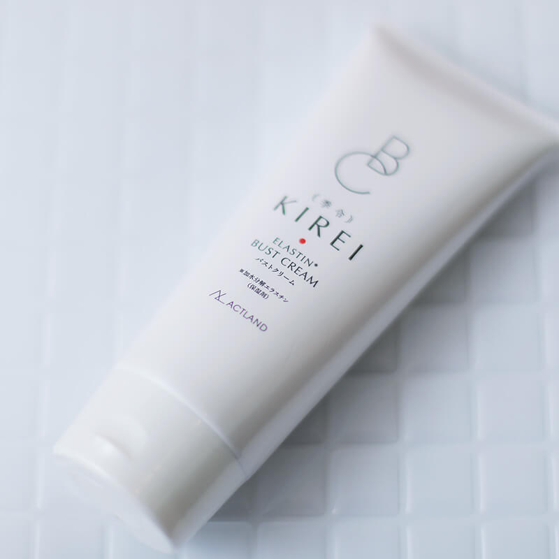 季令バストクリーム < 【公式】ACTLAND 高純度エラスチン -季令- KIREI