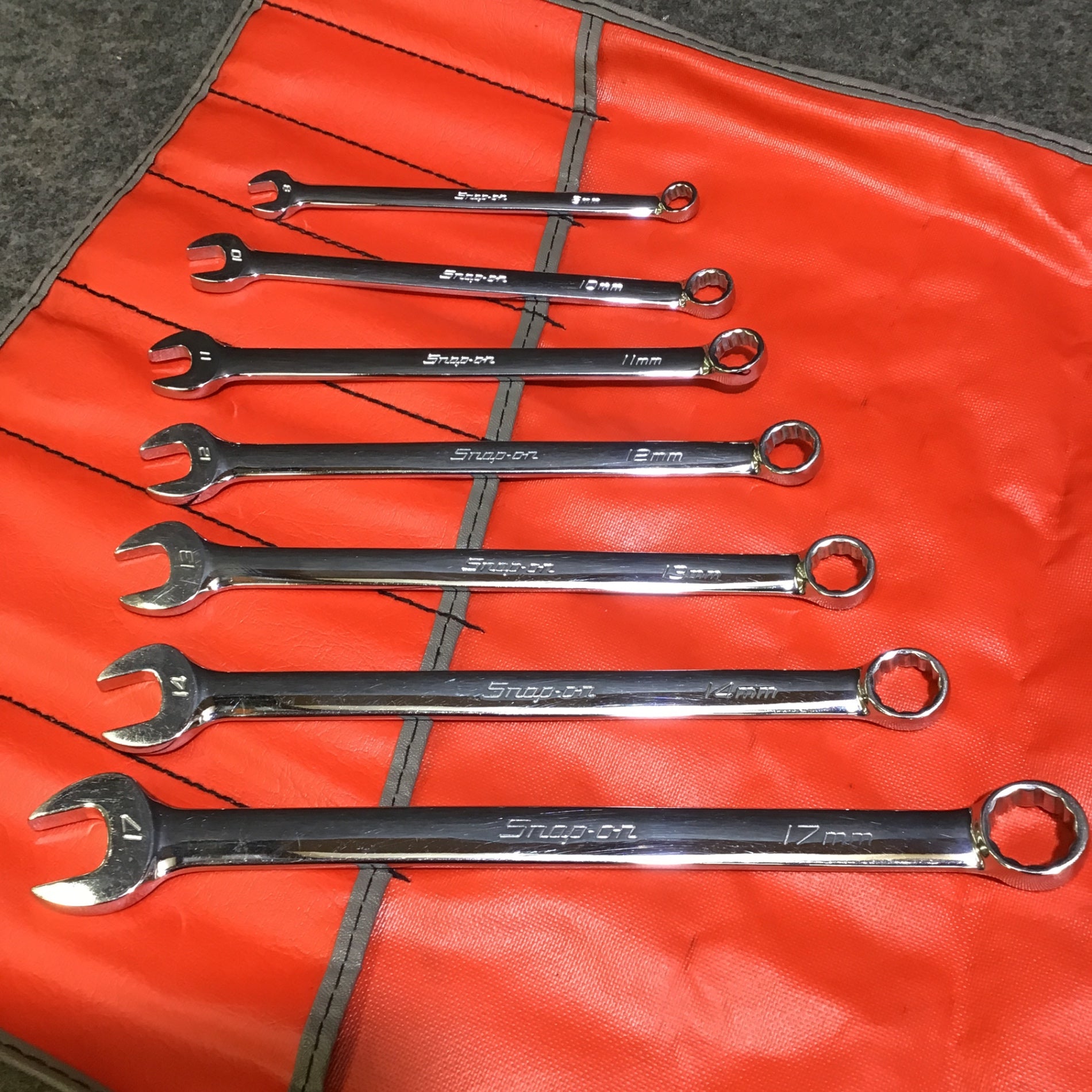 希少・中古品】スナップオン(Snap-on) コンビネーションレンチセット