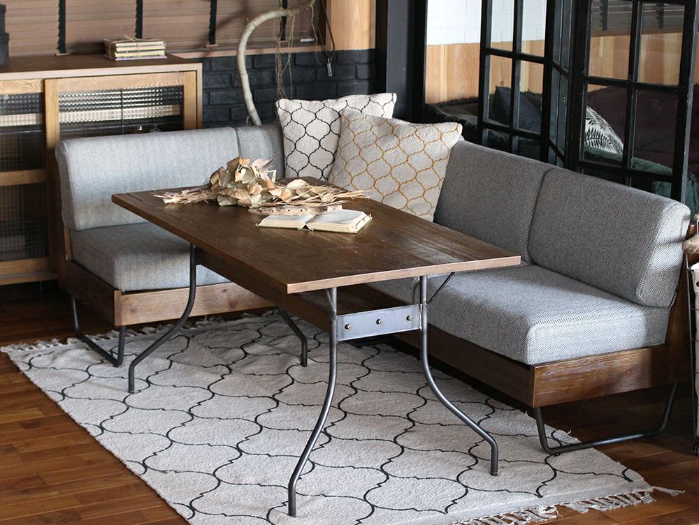 取扱終了][新仕様] ウォーム LD ソファ アームレス ヘリンボーン - a