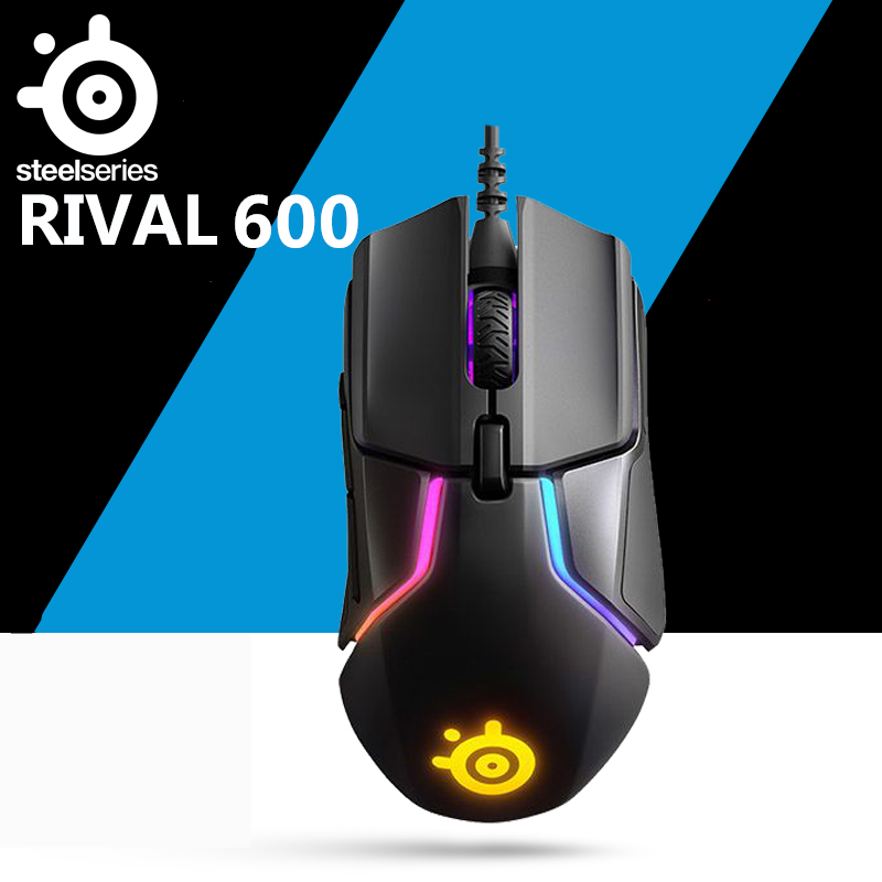 SteelSeries Rival 600 wired Gaming mouse RGB macro programming