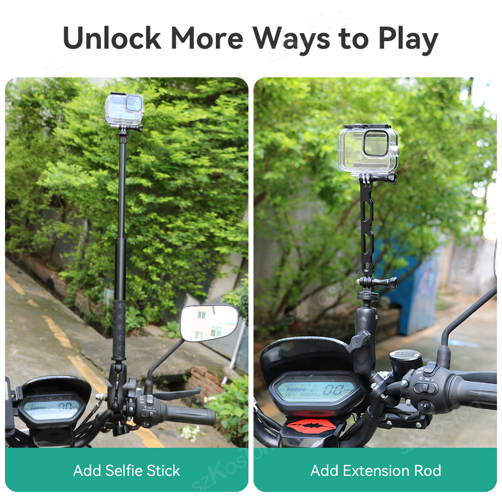 オートバイマウント Insta360 X4 X5 アクセサリーアクションカメラ