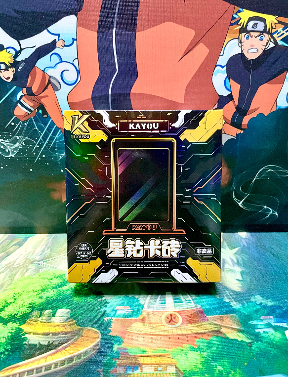 NARUTO-ナルト-漫画のカードスリーブ保護,トップローダー,透明