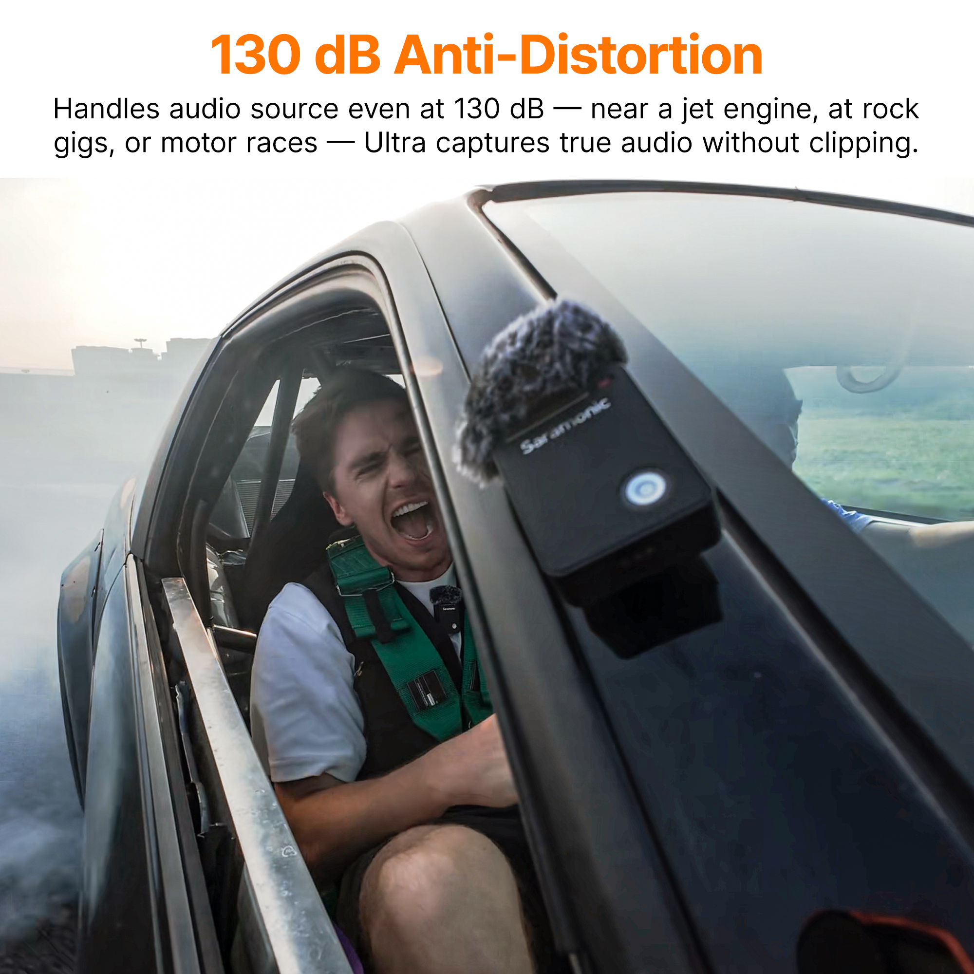 Saramonic Ultra Wireless Lavalier Microphone for iPhone Android