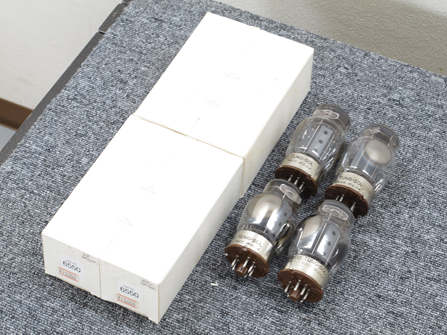 TUNG-SOL 6550 (4本) 真空管 ダルマ管 KT88互換球 USA製 @16680 / 中古
