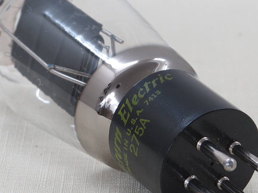 Western Electric 275A 真空管 70年代ペア 直熱三極管 @16789 / 中古