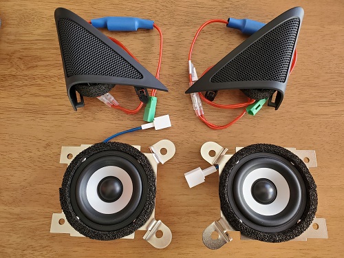 マツダCX-30音質向上スピーカー取付キット取り付け | 見た目を変えずに