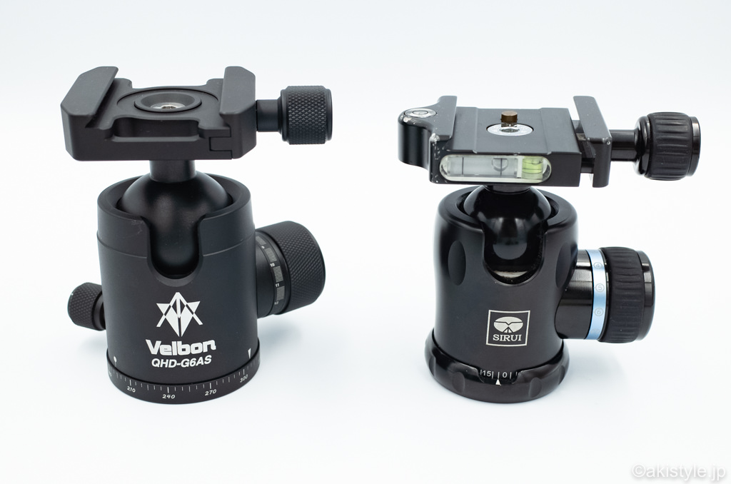 登山用の自由雲台の候補と、ボール径サイズを知りたいという話 | アキ