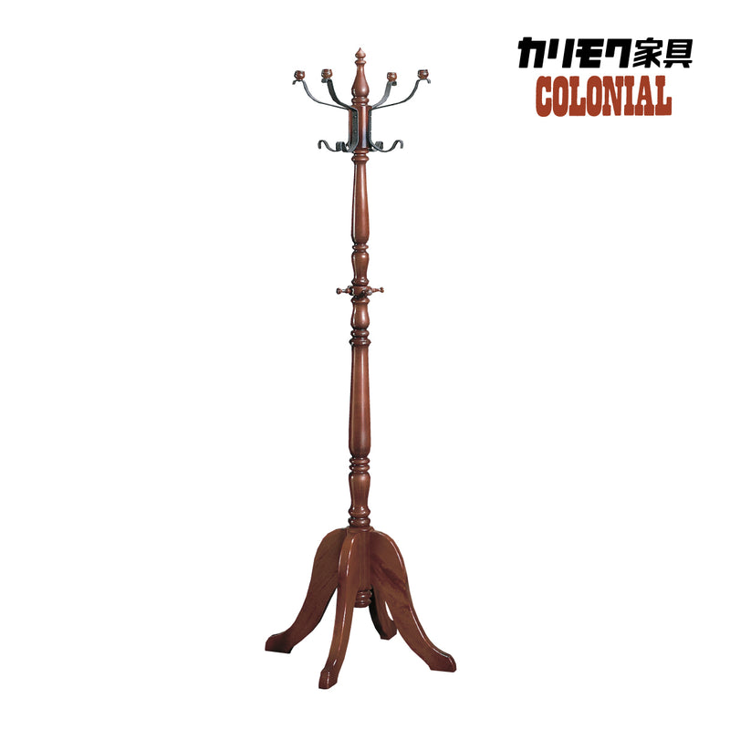 コロニアル カリモク ポールハンガー AC5060NK コートハンガー 木製