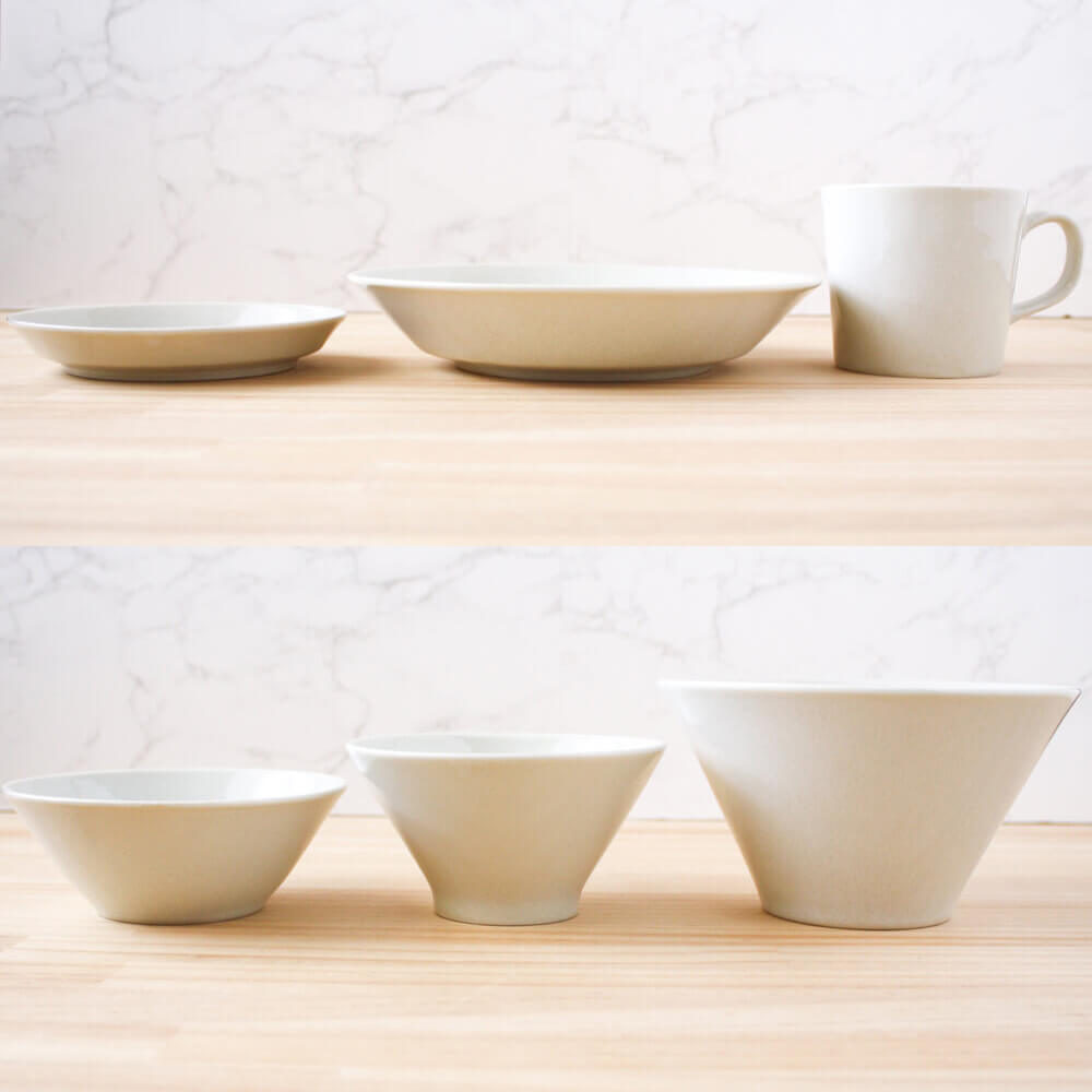 ナチュラルカラー 食器セット 新生活 6点セット | aito製作所 | 美濃焼