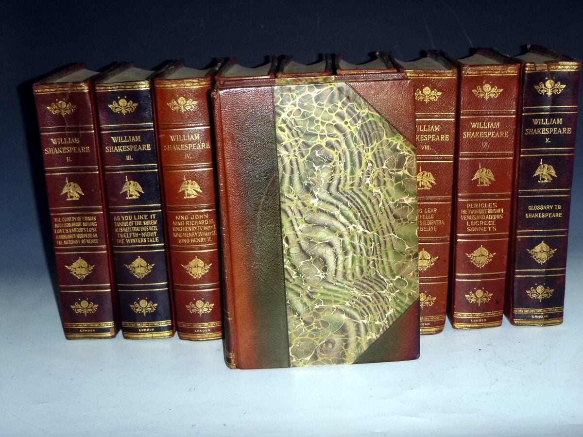 The Works of William Shakespeare Stratford-on-Avon edition 10