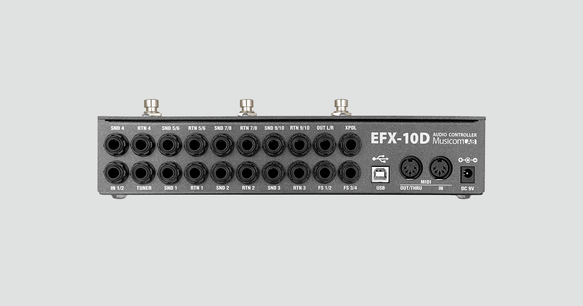 MusicomLAB | EFX-10D | MIDI ループ・スイッチャー | 製品情報