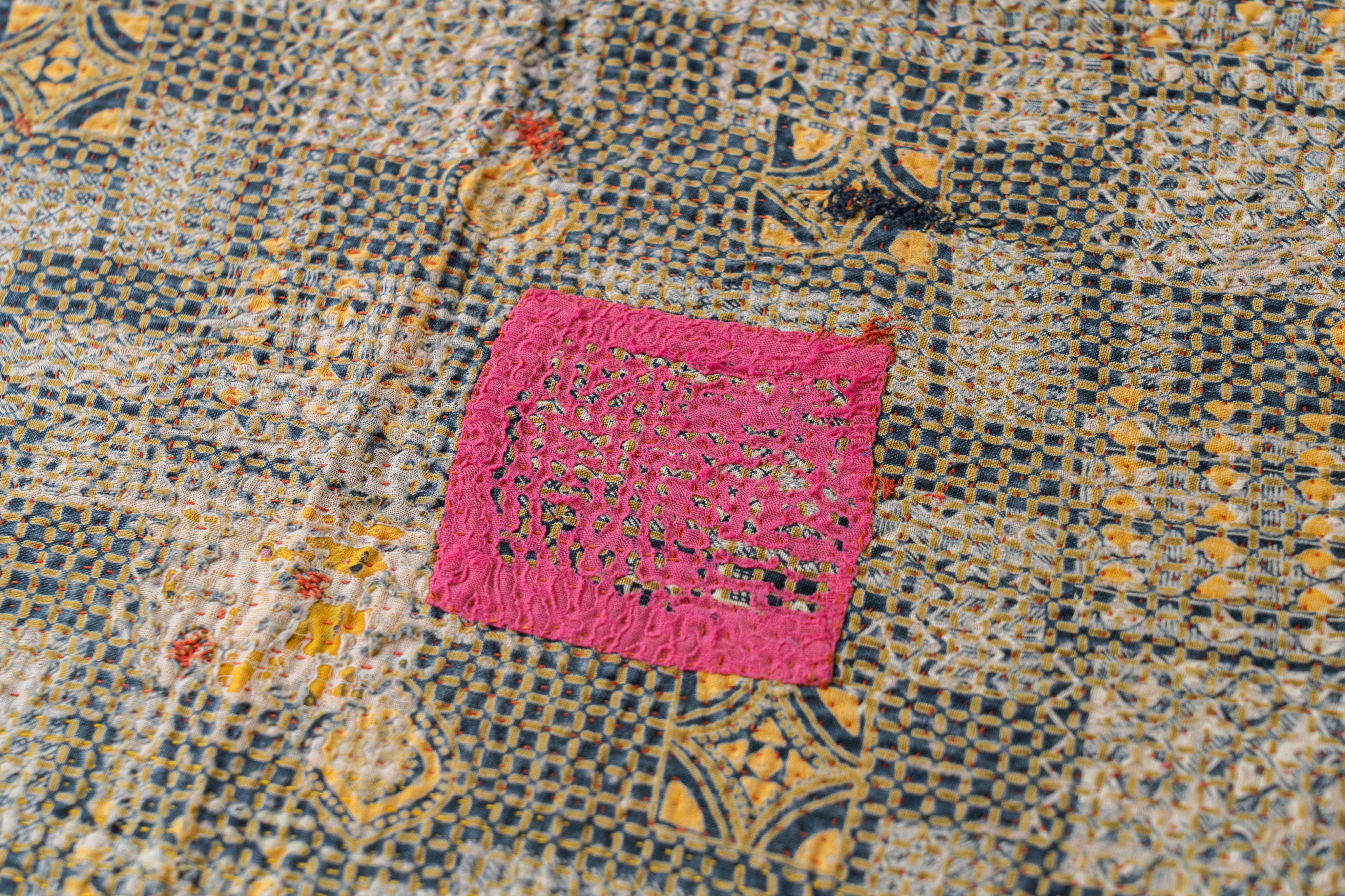 インド産 カンタキルト・ラリーキルト】ヴィンテージラグ専門店 amaleh