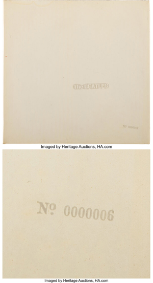 ジョン・レノンが所有したビートルズ『ホワイト・アルバム』の通し番号