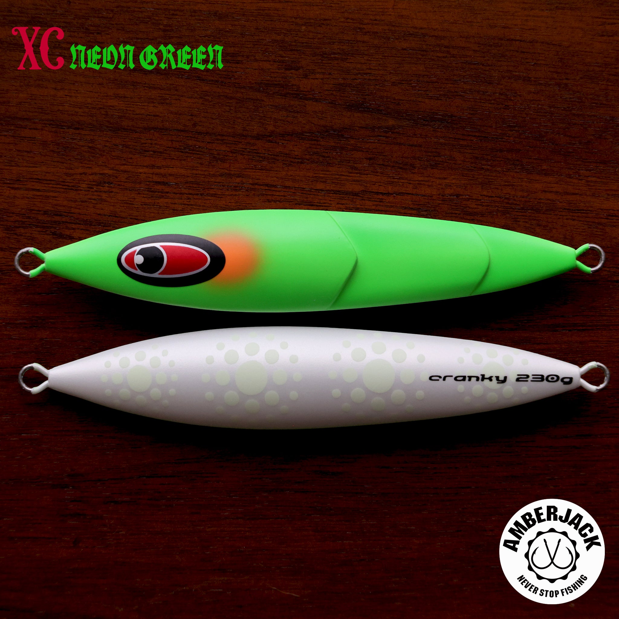 クランキー XCマットネオングリーン / 裏パールノクチルカグロー シー