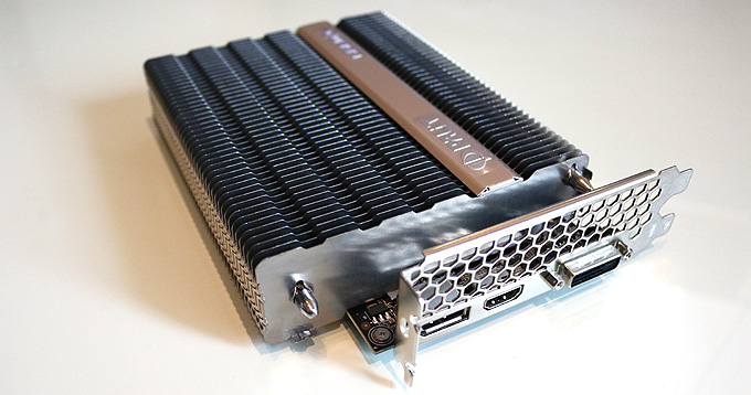 魅惑のファンレスグラフィックボードの世界「Geforce GTX 1050Ti Kalm X」